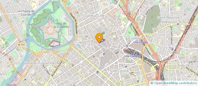 localisation de l'entreprise DIAGNOSTIC (DIS) à LILLE
