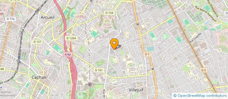 localisation de l'entreprise DIAGNOSTIC ENERGETHIQUE  VILLEJUIF