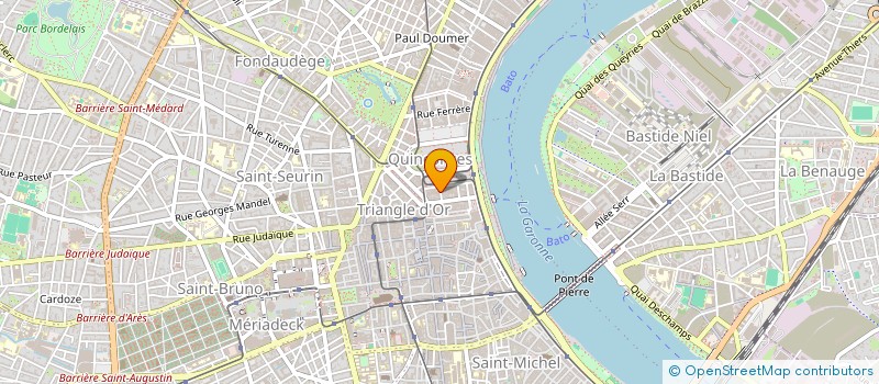 localisation de l'entreprise DIAGNOSTIC ET AUDIT BORDEAUX à BORDEAUX