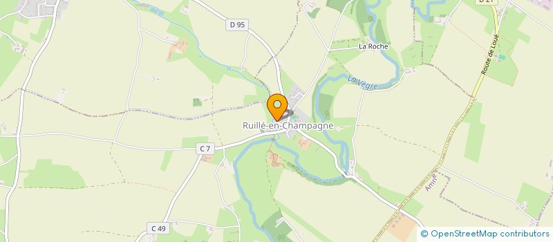 localisation de l'entreprise DIAGNOSTIC ET FORMATION à RUILLE EN CHAMPAGNE