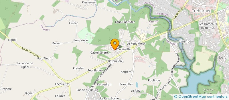 localisation de l'entreprise DIAGNOSTIC ET GESTION DU RISQUE à ARRADON