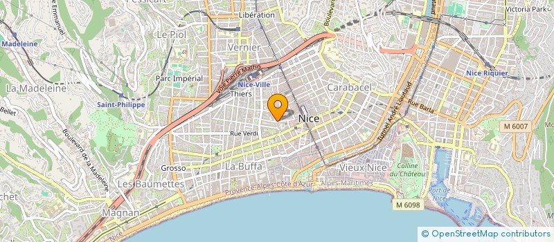 localisation de l'entreprise DIAGNOSTIC EXPERTISE CONSEIL à NICE