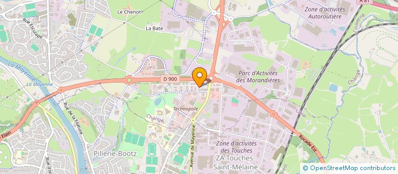 localisation de l'entreprise DIAGNOSTIC IMMOBILIER MAYENNE à CHANGE
