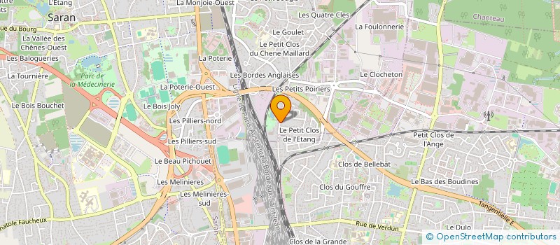 localisation de l'entreprise DIAGNOSTIC IMMOBILIER ORLEANAIS à SARAN
