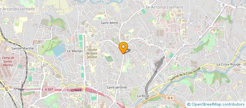 localisation de l'entreprise DIAGNOSTIC ONE à MARSEILLE
