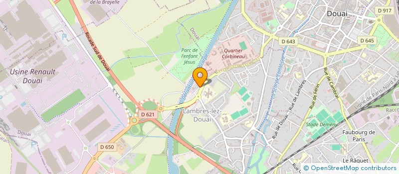 localisation de l'entreprise DIAGNOSTICS BCD2E IMMOBILIER  LAMBRES-LEZ-DOUAI