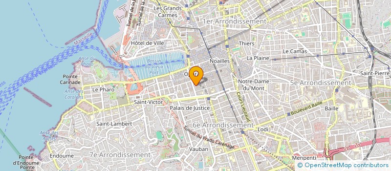 localisation de l'entreprise DIAGNOSTICS & CONSEILS à MARSEILLE
