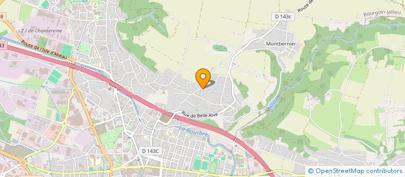 localisation de l'entreprise DIAGNOSTICS D ENTREPRISE à BOURGOIN-JALLIEU