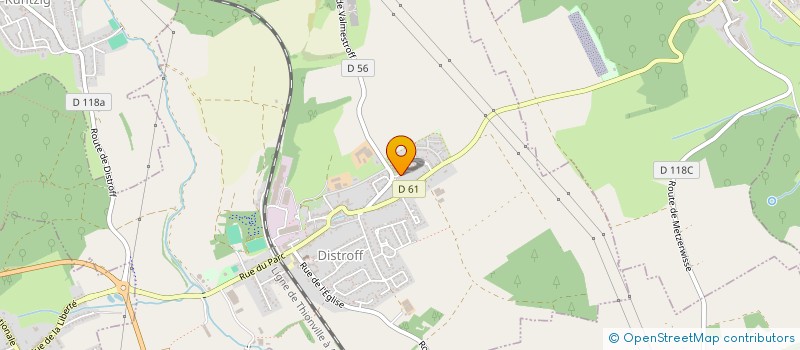localisation de l'entreprise DIAGNOSTICS & EXPERTISES THIONVILLE-3 FRONTIERES à DISTROFF