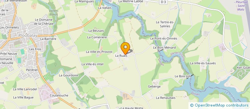 localisation de l'entreprise DIAGNOSTICS HABITAT.COM  BEAUSSAIS-SUR-MER