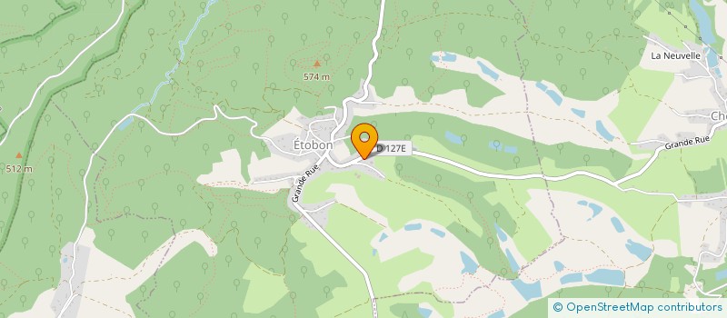 localisation de l'entreprise DIAGNOSTICS IMMOBILIER DE L'EST  ETOBON