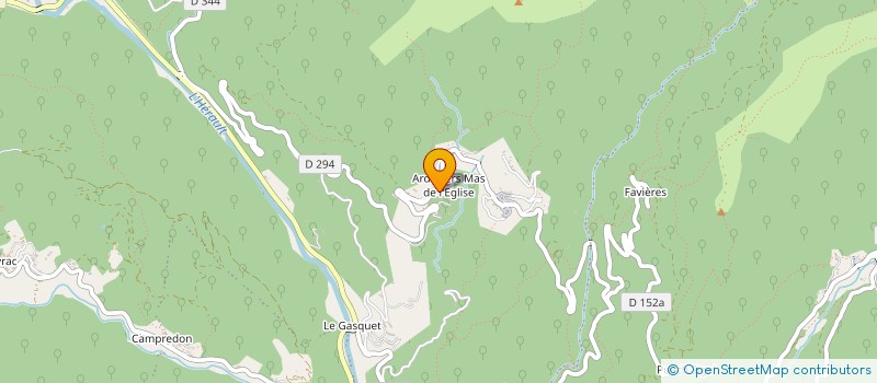 localisation de l'entreprise DIAGNOSTICS IMMOBILIERS AIGOUAL-CEVENNES GLOBAL à VAL-D'AIGOUAL