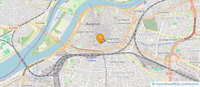 localisation de l'entreprise DIAGNOSTICS IMMOBILIERS AVIGNON à AVIGNON