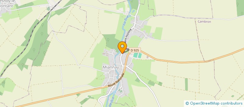 localisation de l'entreprise DIAGNOSTICS IMMOBILIERS DE LA BAIE DE SOMME  MIANNAY