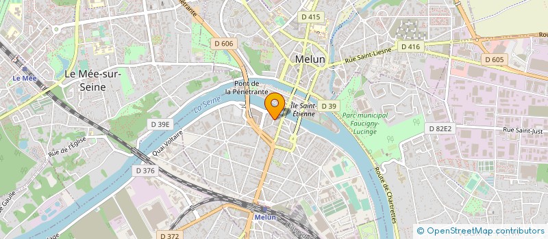 localisation de l'entreprise DIAGNOSTICS PRECISIONS à MELUN