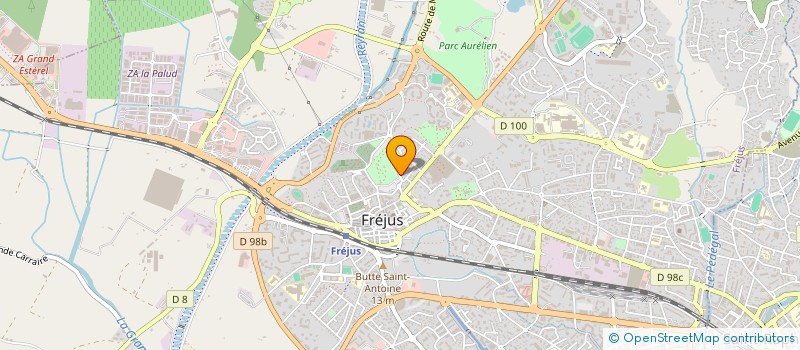 localisation de l'entreprise DIAGNOSTIQUE EXPERTISE IMMOBILIER à FREJUS