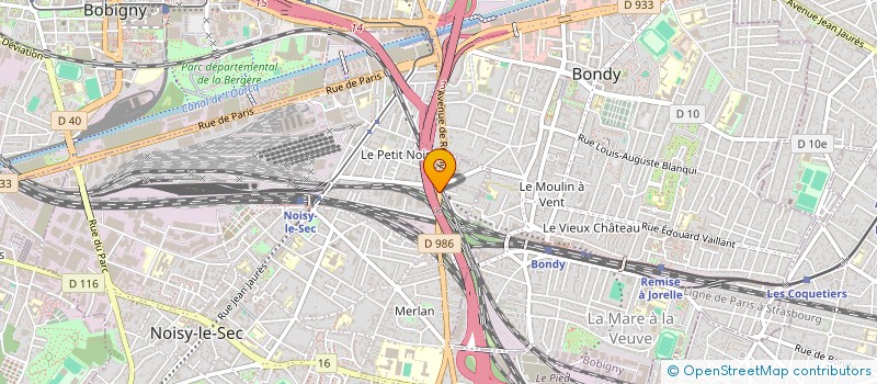 localisation de l'entreprise DIAGNOSTIQUE EXPERTISE SPECIALISTE RENOVATION à NOISY-LE-SEC