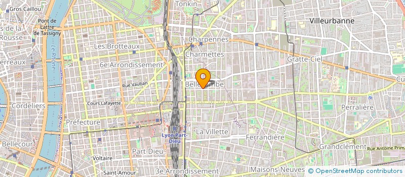 localisation de l'entreprise DIAGNOSTIQUEURS DE FRANCE à LYON