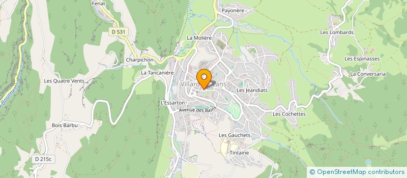 localisation de l'entreprise DIAGNOTECH  VILLARD-DE-LANS