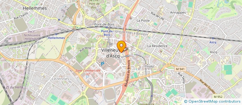 localisation de l'entreprise DIAGOBAT  VILLENEUVE-D'ASCQ