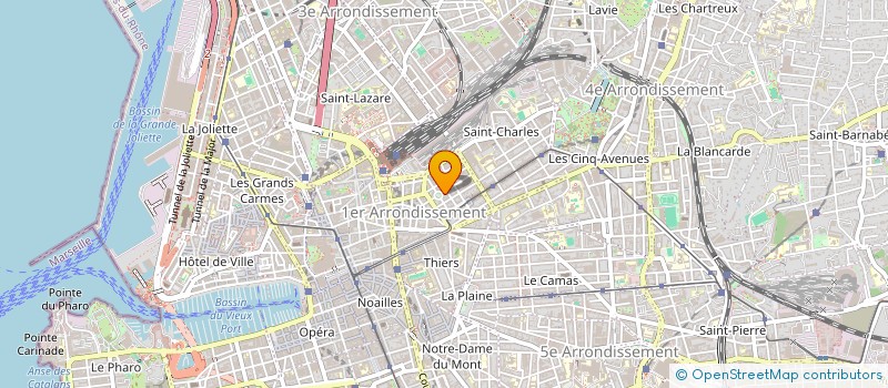 localisation de l'entreprise DIAGONAL à MARSEILLE