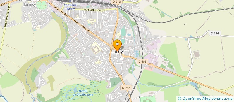 localisation de l'entreprise DIAGONAL GESTION  JARNY