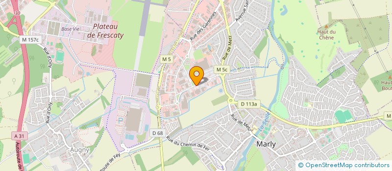 localisation de l'entreprise DIAGONAL MARLY.M à MARLY