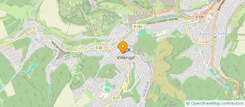 localisation de l'entreprise DIAGONAL VILLERUPT  VILLERUPT