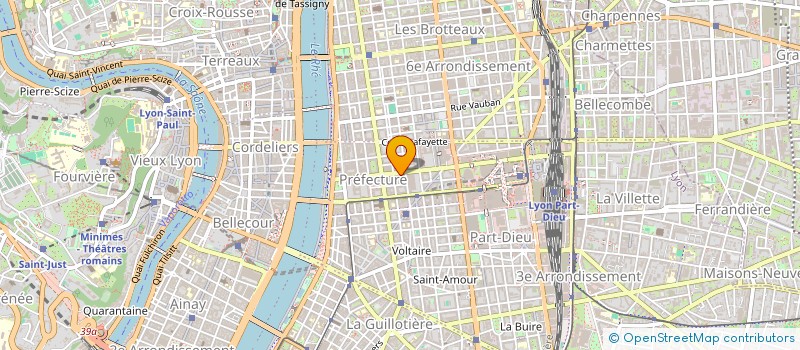 localisation de l'entreprise DIAGONALE à LYON