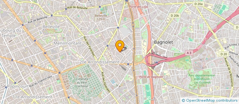 localisation de l'entreprise DIAGONALE ASSOCIATIVE à PARIS