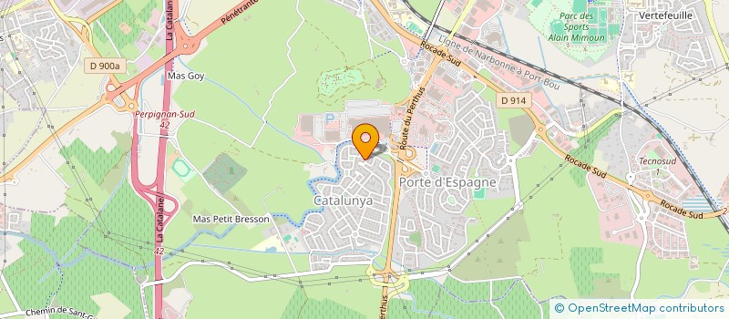 localisation de l'entreprise DIAGONALES 66  PERPIGNAN