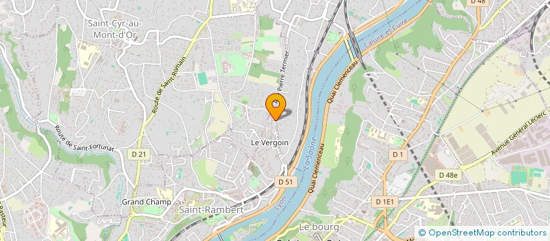 localisation de l'entreprise DIAGOR  COLLONGES-AU-MONT-D'OR