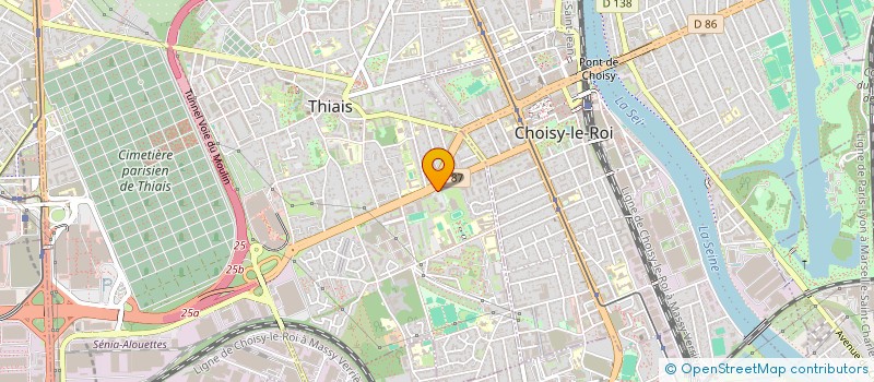 localisation de l'entreprise DIAGPROSUR  THIAIS