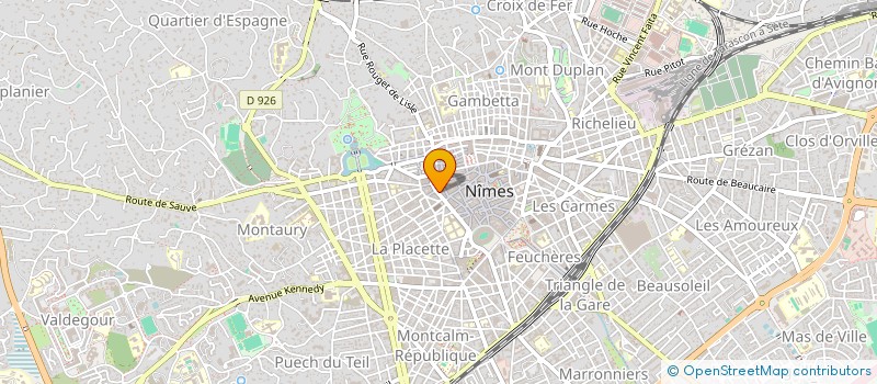 localisation de l'entreprise DIAGRAMONDE à NIMES