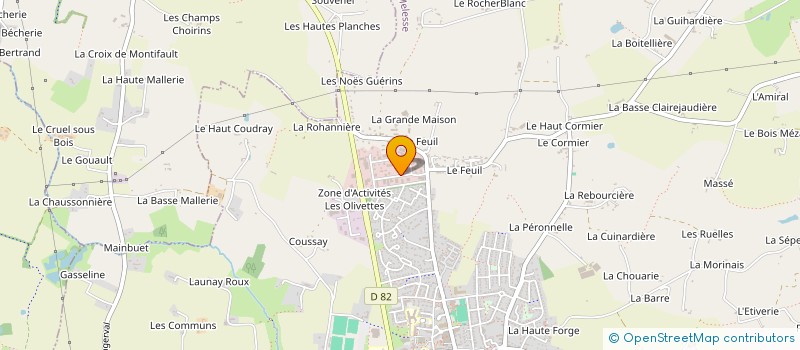 localisation de l'entreprise DIAGRAPH à MELESSE