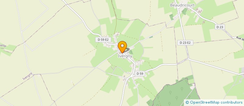 localisation de l'entreprise DIAGS D'IVER  IVERGNY