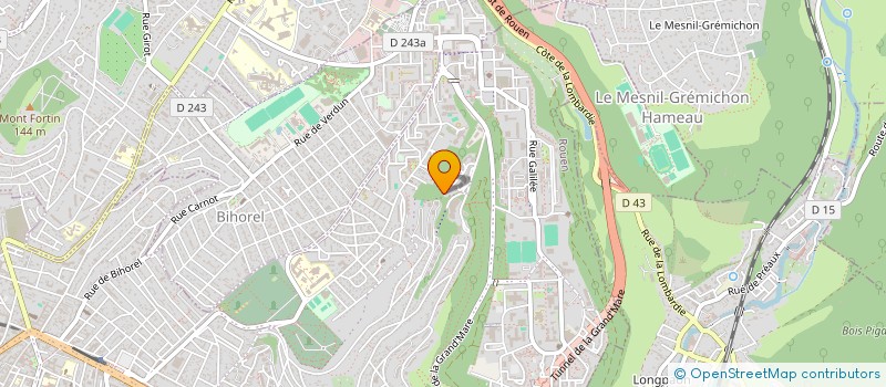 localisation de l'entreprise DIAGS76 à ROUEN