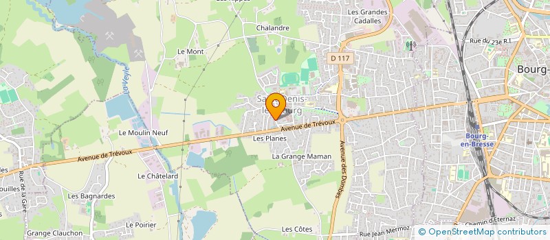 localisation de l'entreprise DIAGTEP à SAINT-DENIS-LES-BOURG