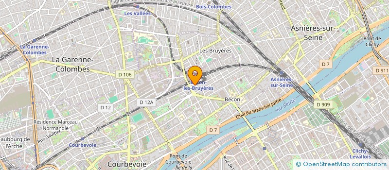 localisation de l'entreprise DIAGUILY PEPINIERE SIGUI AN GNIME DA  COURBEVOIE