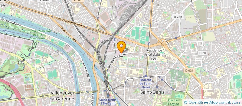 localisation de l'entreprise DIAKHA BADINGNA à SAINT-DENIS