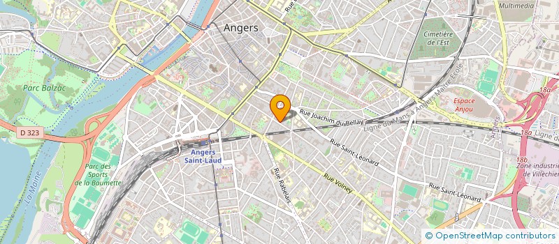 localisation de l'entreprise DIAKITE-BOUCHARD à ANGERS