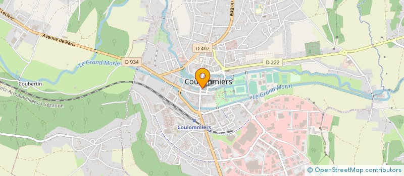 localisation de l'entreprise DIAKO ECHAFAUDAGE à COULOMMIERS