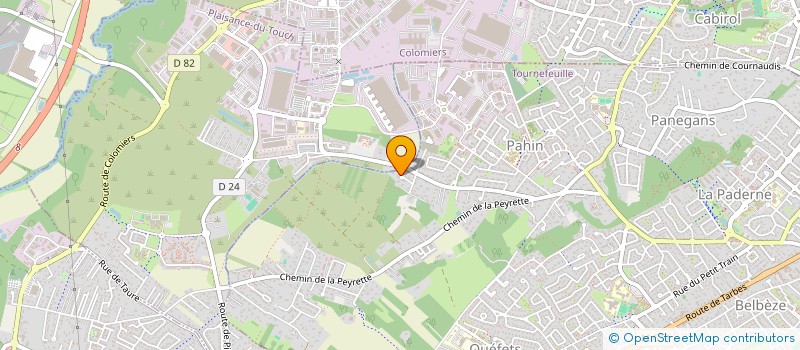 localisation de l'entreprise DIAKONOS à TOURNEFEUILLE