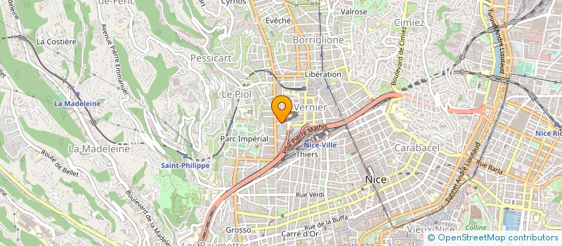 localisation de l'entreprise DIAL à NICE