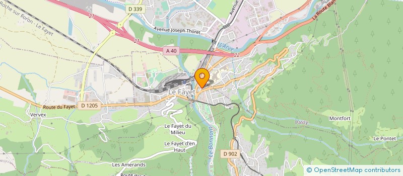 localisation de l'entreprise DIAL CARRELAGE à SAINT-GERVAIS-LES-BAINS