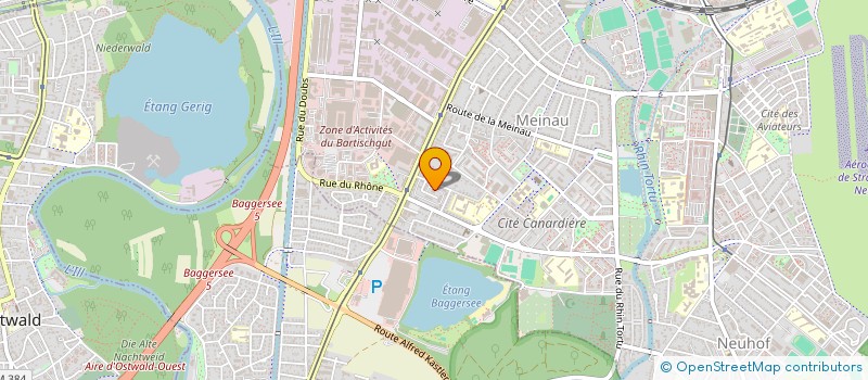 localisation de l'entreprise DIAL COURTAGE à STRASBOURG