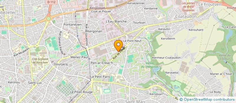 localisation de l'entreprise DIAL DIALY à BREST