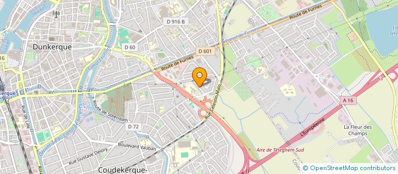 localisation de l'entreprise DIALECKT à COUDEKERQUE-BRANCHE