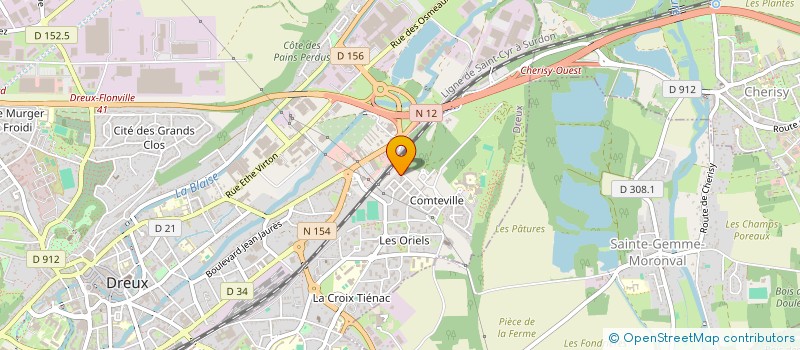 localisation de l'entreprise DIALEG INVEST à VERNOUILLET