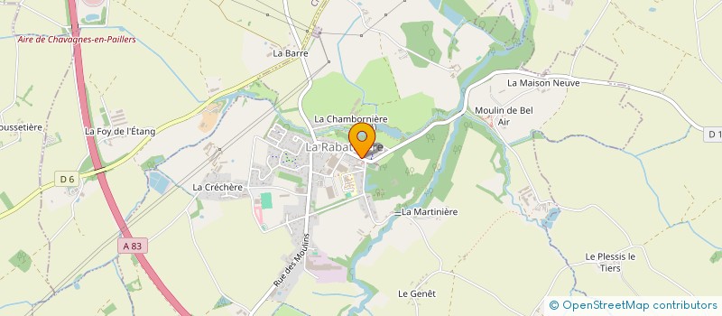 localisation de l'entreprise DIALEM à SAINT-FULGENT